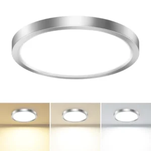 LED Flush Mount Ceiling Light Fixture, 3000K-4000K-6500K 100W