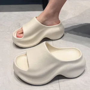 Light Weight EVA Thick Bottom Slippers Women Summer