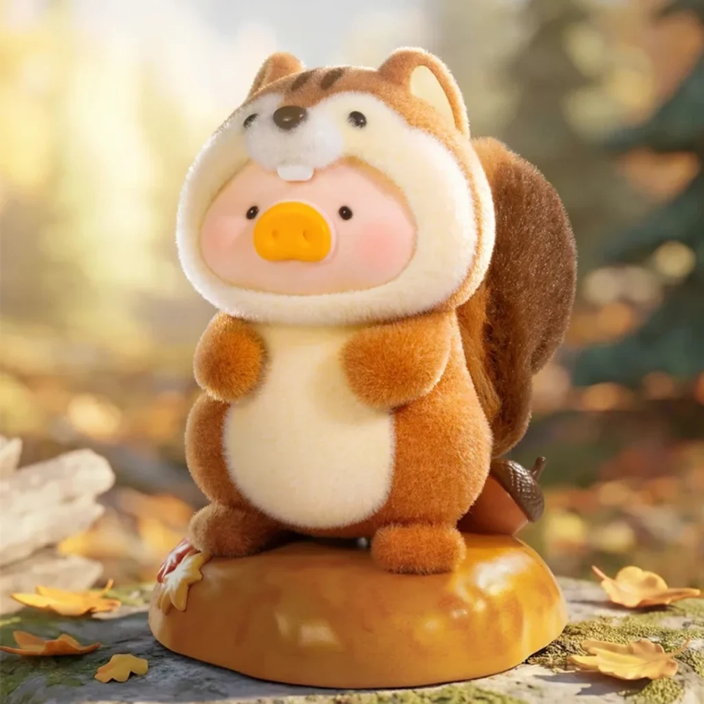 Lulu Piggy Animls Party 2 Squirrel Action Figure