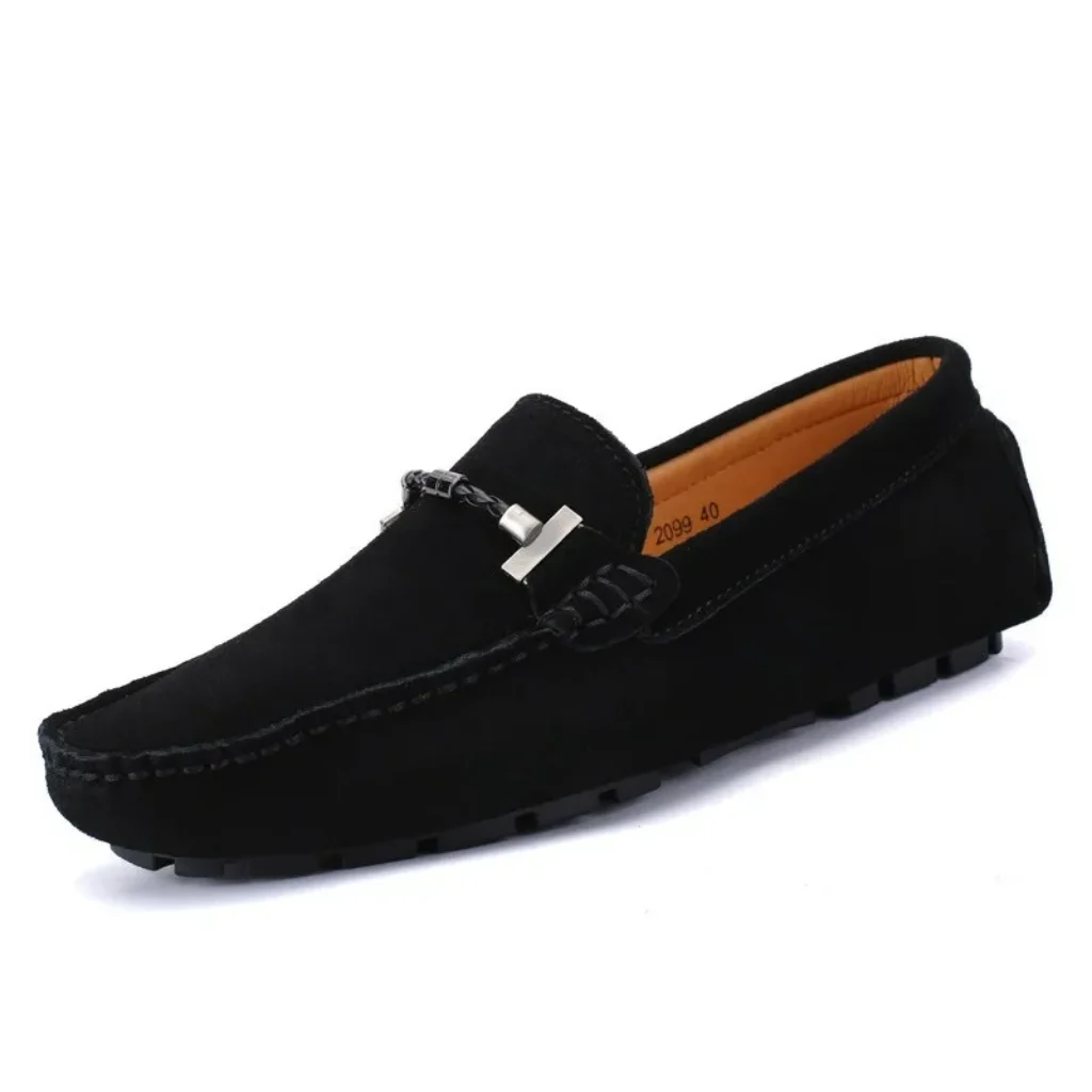 Luxury Men Loafers Slip Sneakers Casual Boat Shoes