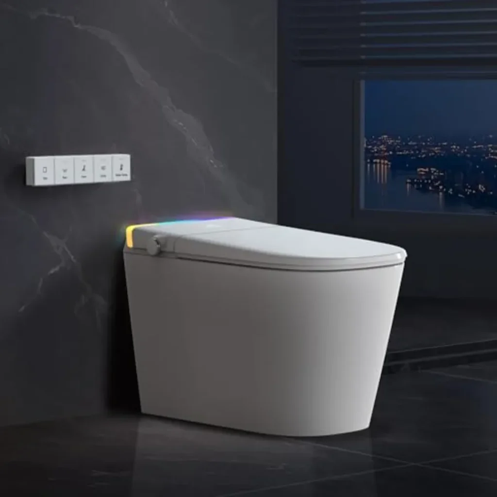 Luxury Smart Toilet Built-in Tank Bidet Ultra-Quiet 4s