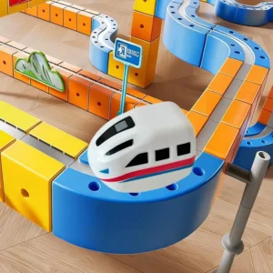 Magnetic Train Electric Children’s Educational Interactive Toys Rechargeable