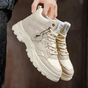 Men Ankle Boots Outdoor Hiking Shoes Light Non-slip