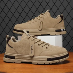 Men’s casual shoes four seasons soft-sole non-slip outdoor