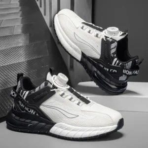 Men’s rotating buckle sports casual shoes four seasons