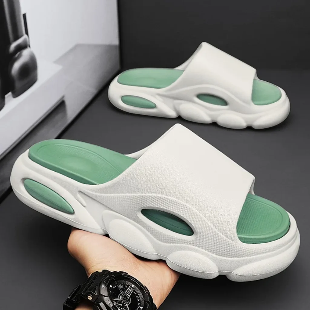 Men’s Summer Sandals Fashion Soft Cloud House Platform