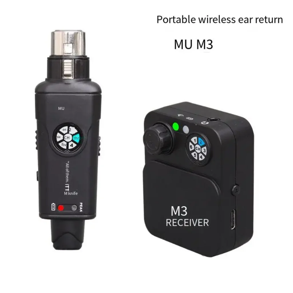 MU-M3 Stage monitoring headphones stereo portable wireless in-ear