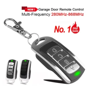 Multi-Frequency 280-868MHz Universal Garage Door Remote Control Duplicator