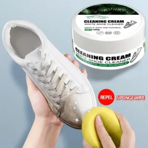 Multipurpose Sneaker Cleaning Cream: No-rinse, removes stains—fits white