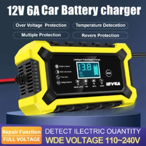 Nc101 Car Battery Charger, Smart Battery Trickle Charger