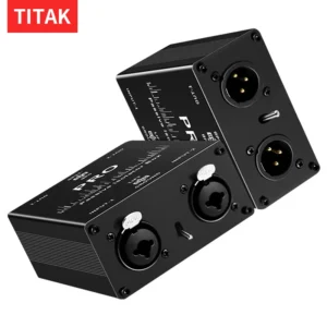 2-Way Audio Isolator, Audio Current Eliminator, XLR 6.5,