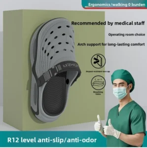 hole shoes summer EVA comfortable outer wear thick-soled