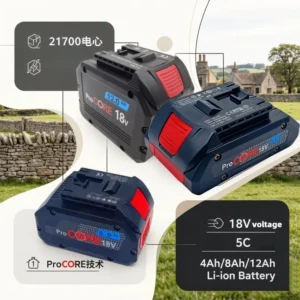One stop solution power needs, 4Ah/8Ah/12Ah built 21700