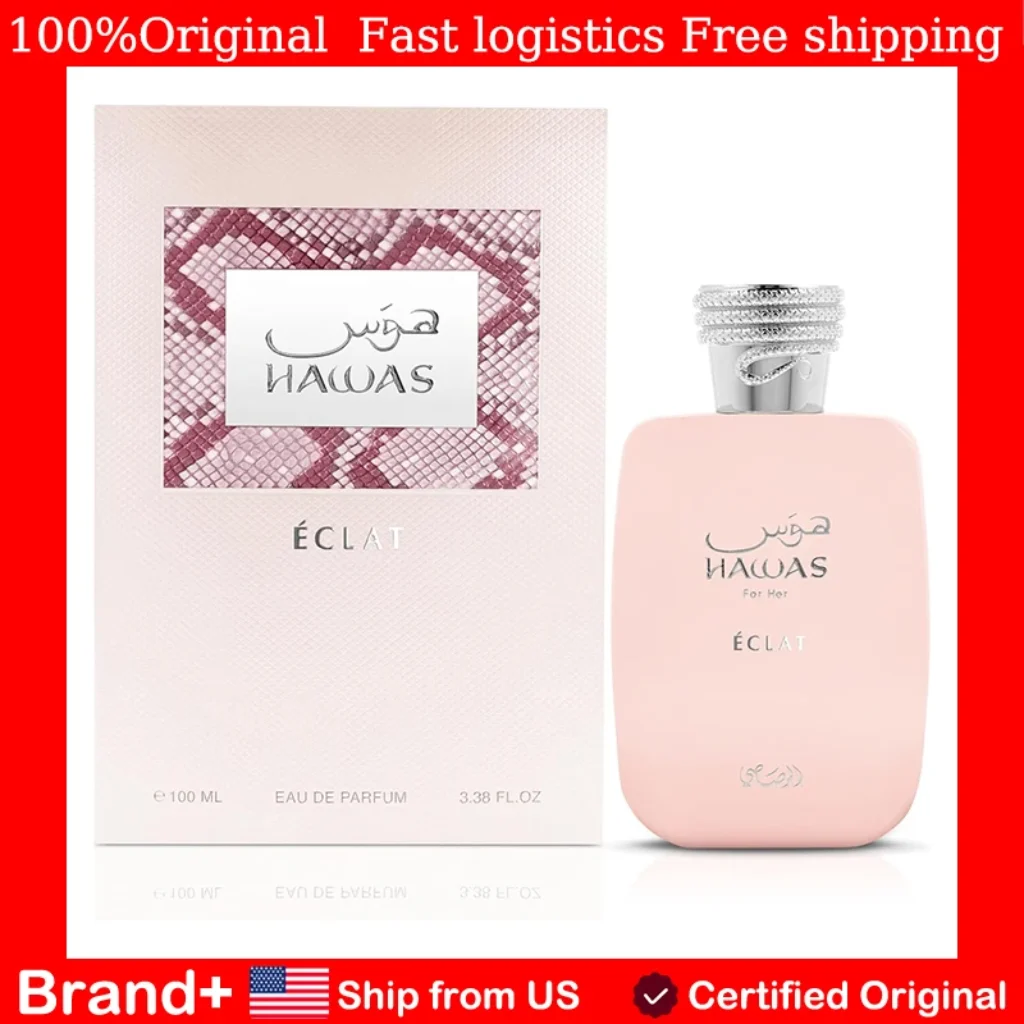 Original Arabic Perfume Rasasi Hawas Eclat Women Eau