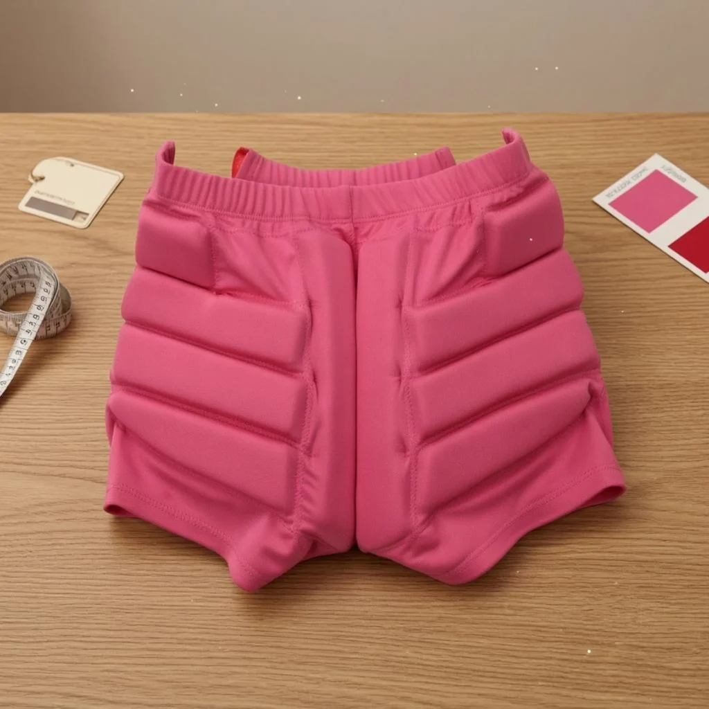 Padded Skating Shorts Stretch Material Hip Protector Shorts