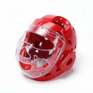 Polyurethane Taekwondo Head Protector Sparring Helmet Ear Guard