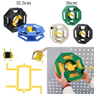 Portable Plastic Winding Reel Wire Storage Reel Closing