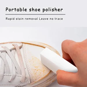 Portable Shoe Polisher Shine White Shoe Descaling Easy