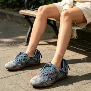 Punk Ballerina Pumps Lace-Up Elegant Comfortable Fashion Concise