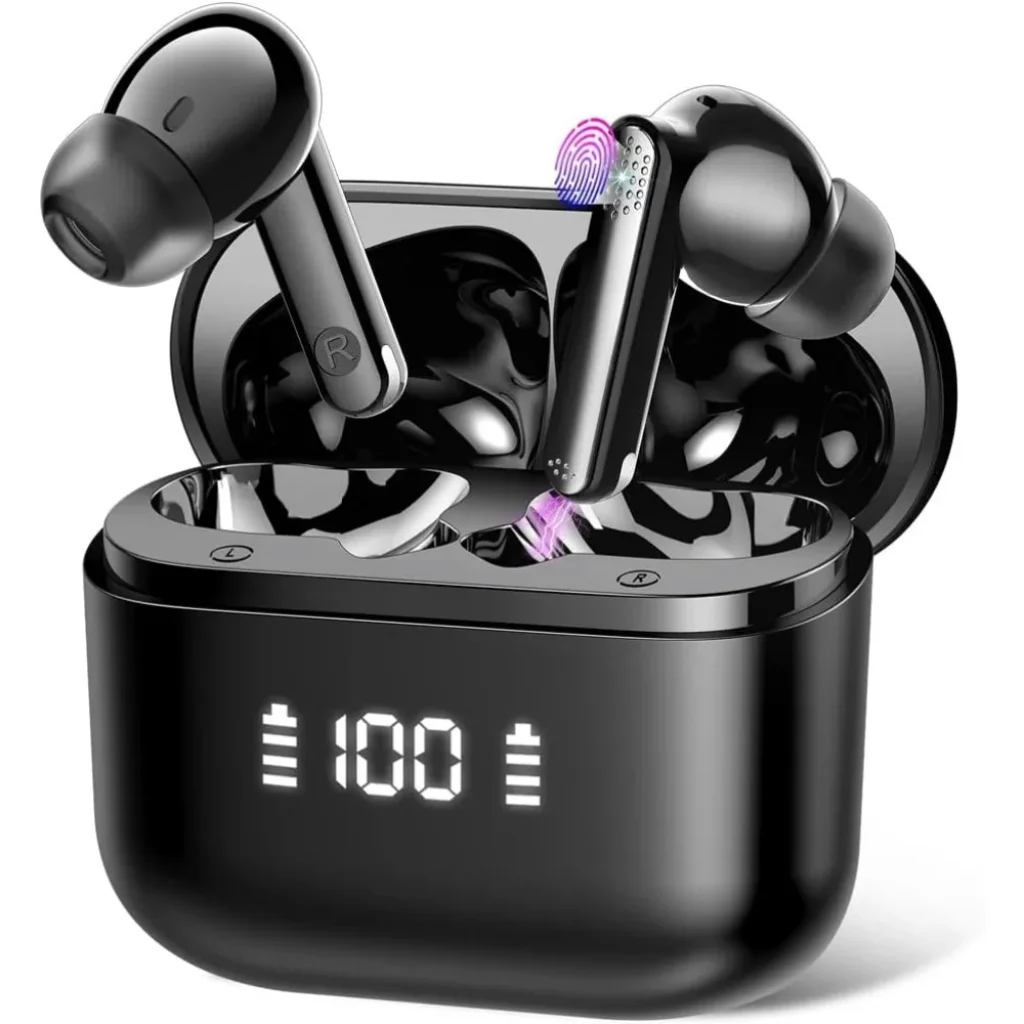 Real-Time AI Translation Earbuds Audio Video Calls Bluetooth