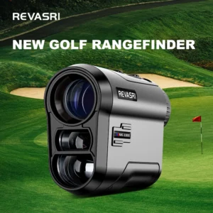 REVASRI 1000Yards Golf Rangefinder, 6x Magnification , Flag-Lock