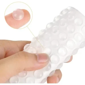 Self-Adhesive Clear Door Stop Rubber Damper Buffer Cabinet