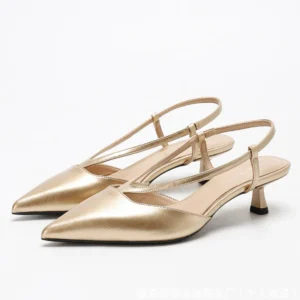 Sexy Pointed Toe Kitten Heel Women Pumps 2026