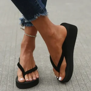 Slippers Summer Shoes Women Wedges Sandals Slides Beach