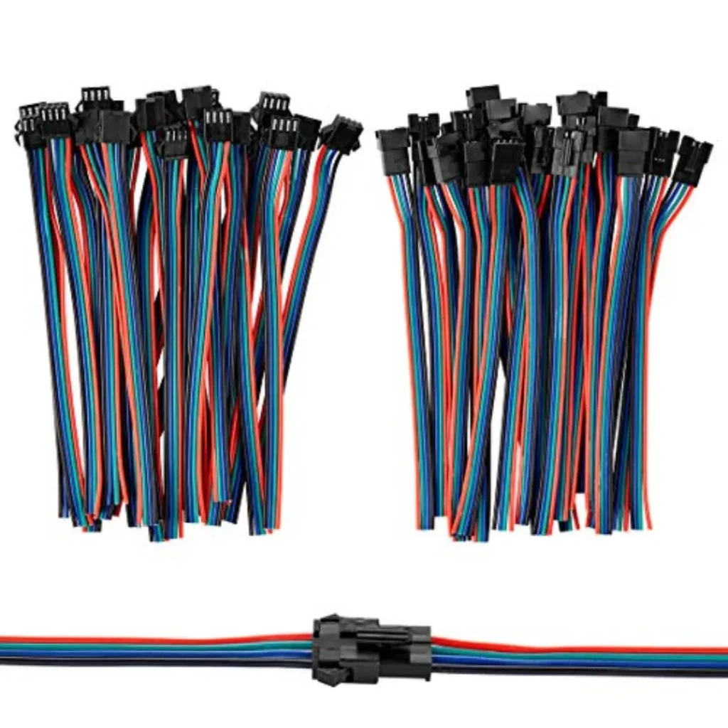 SM, 20 Pairs LED Strip Connector, Micro JST