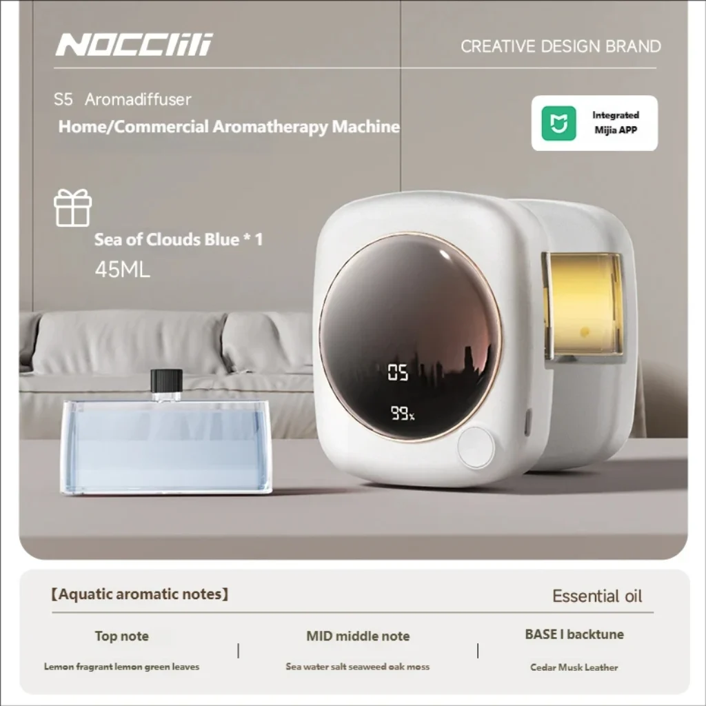 Smart Aroma Diffuser Air Purifier Digital Display 5