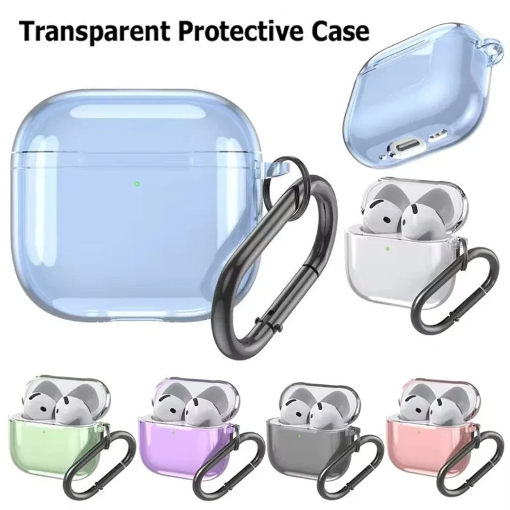 Soft TPU Transparent Headphone Case Apple AirPods 4