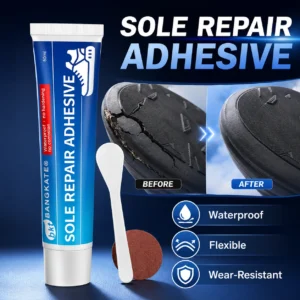 Sole Repair Adhesive 60mL, Waterproof Flexible Shoe Glue