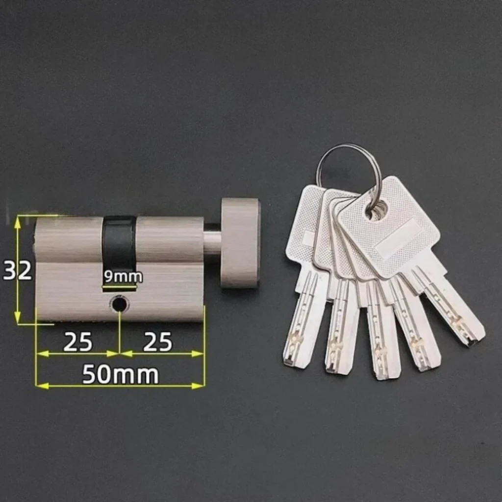 Special custom Security door Center brass lock cylinder