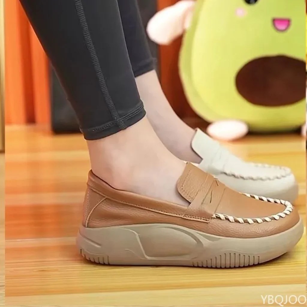 Spring Autumn Casual Thick soled Shoes Women Comfortable