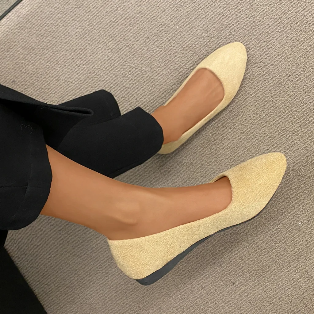 Spring Autumn Women’s Flat Shoes Fashion Round Toe