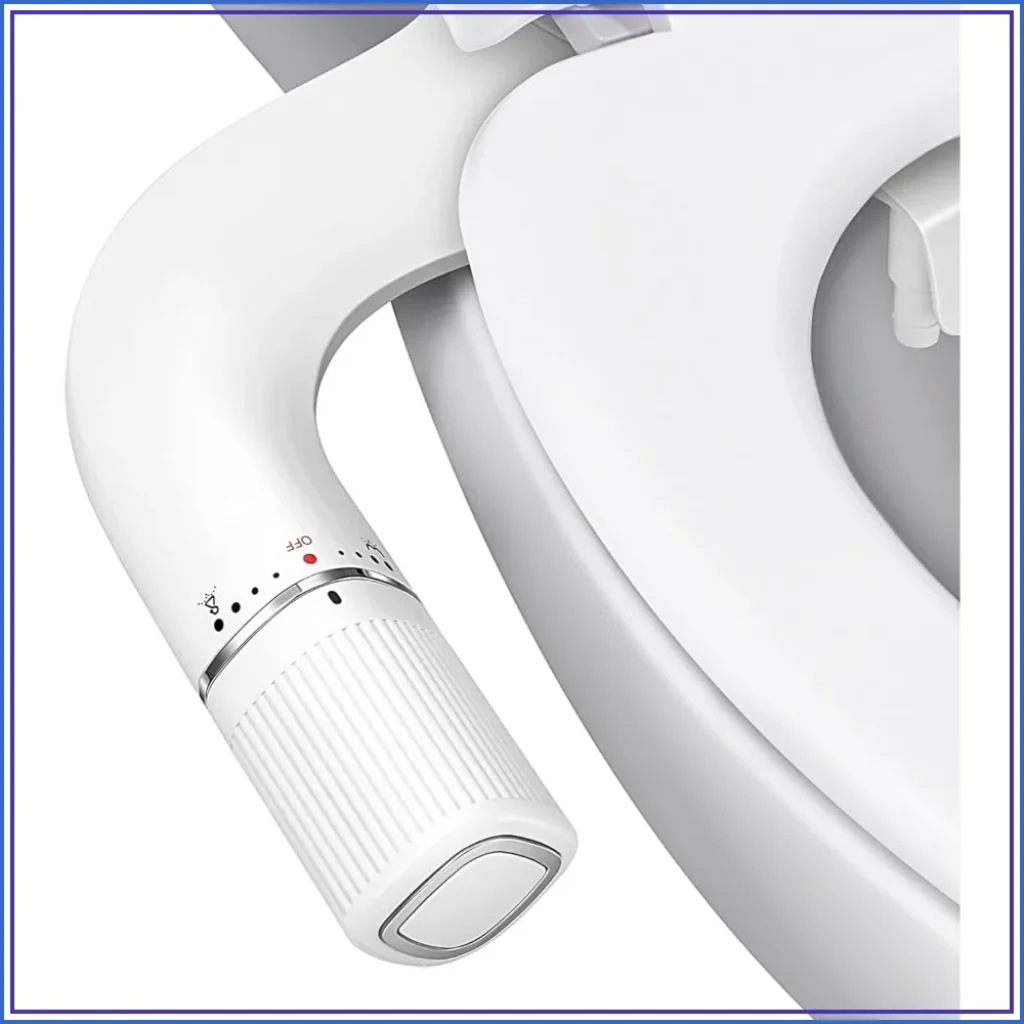 Ultra-Slim Bidet Attachment Toilet – Dual Nozzle Frontal