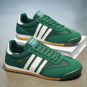 Versatile Fashionable Striped Breathable Casual Sports Shoes Spring