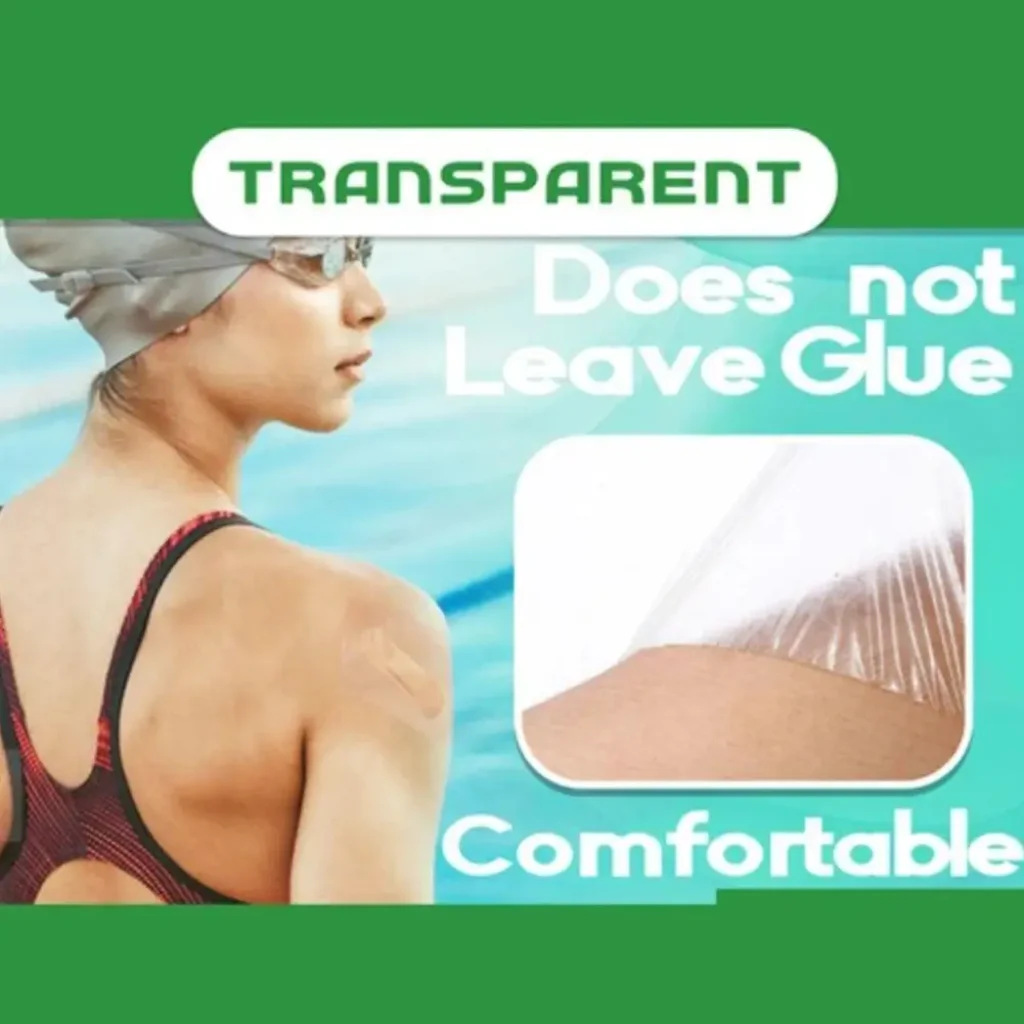 Waterproof Transparent Adhesive Wound Dressing Fixation Tape Bandage