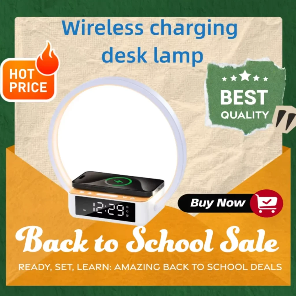 WILIT Touch Bedside Lamp 3-Speed Dimming Night Light