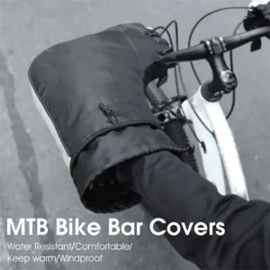 Windproof Thermal Bike Handlebar Mittens Bicycle Electric Bike