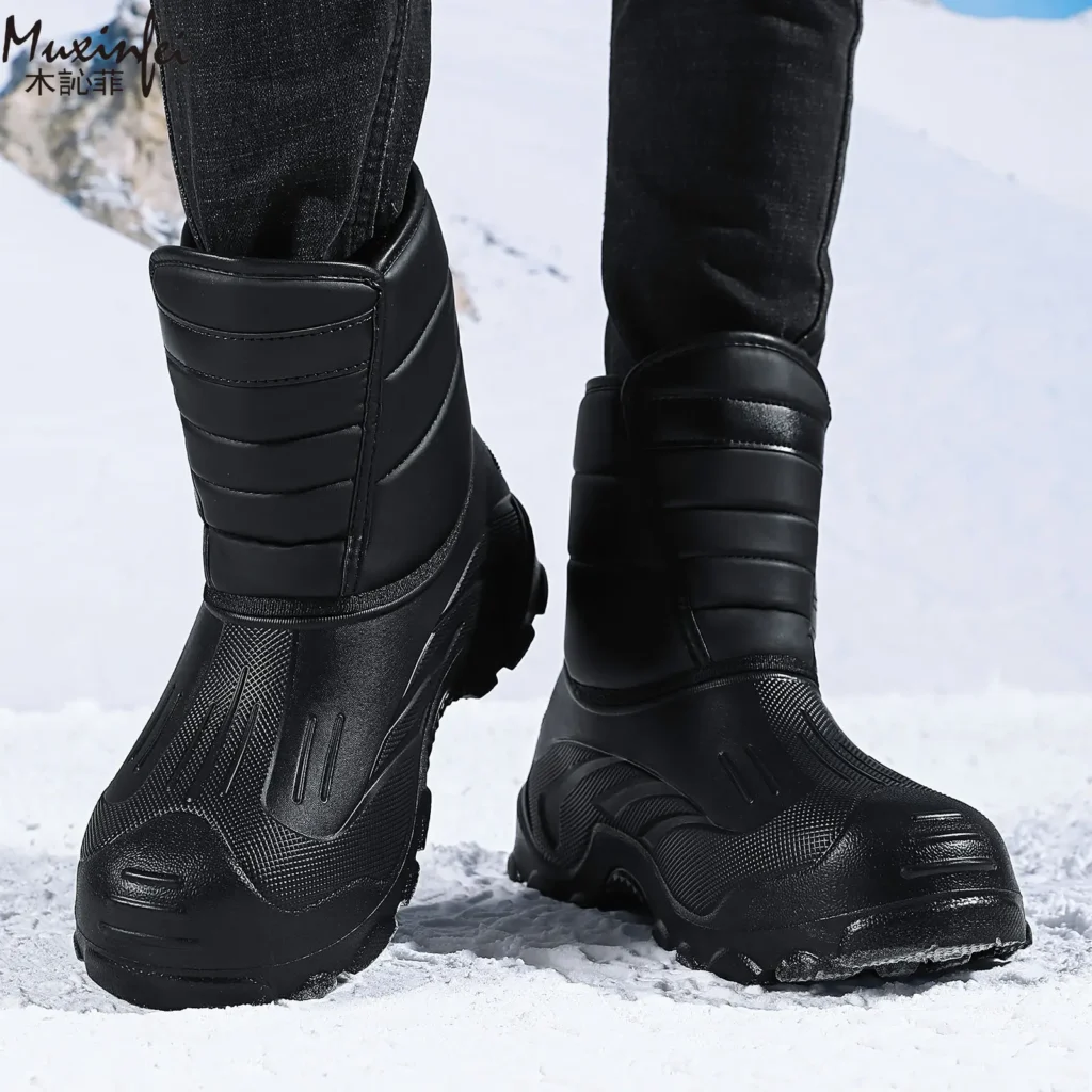 Winter Waterproof Snow Boots 2026 Thick Velvet One