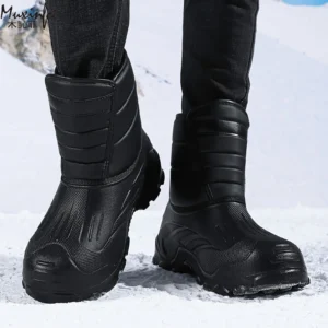 Winter Waterproof Snow Boots 2026 Thick Velvet One