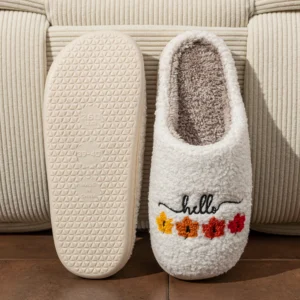 Winter Women’s Slippers Indoor Soft Breathable Comfortable Autumn