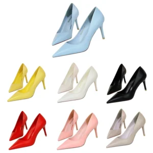 Woman Fashion Career Formal 7.5cm 10.5cm High Heels