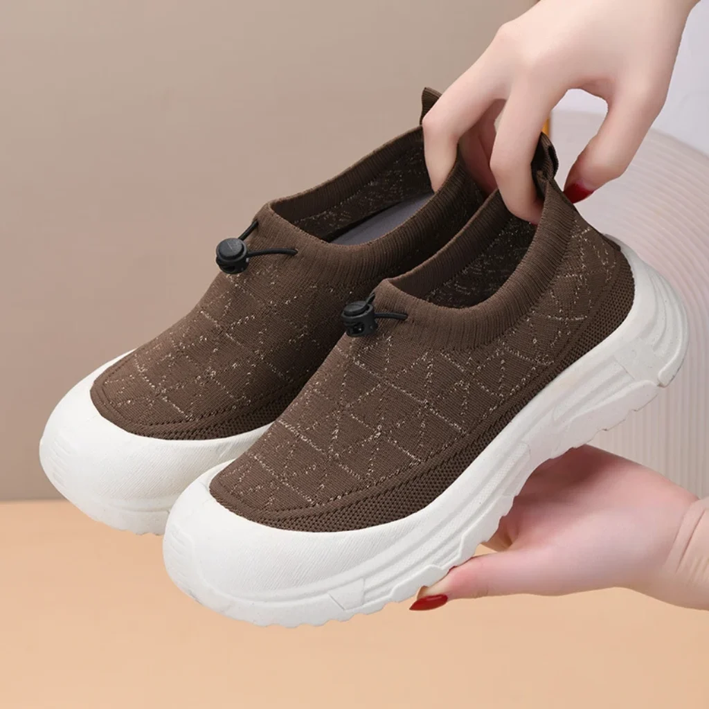 Women Breathable Mesh Casual Walking Shoes 2026 Anti