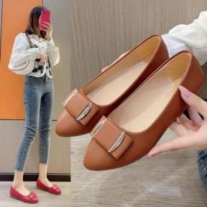 Women Trend Flat Casual Lightweight Office Dress Shoes