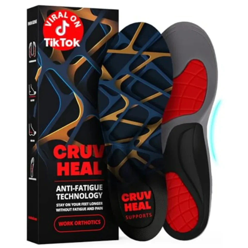 Work Orthotic Insoles – Anti Fatigue Medium Arch
