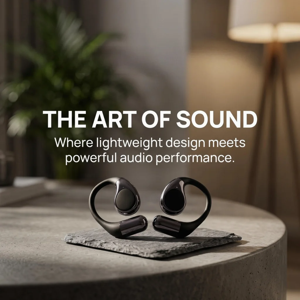 X17S Wireless Open-Ear Bluetooth Headphones V6.0 Air Conduction