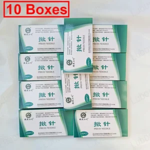 (10 Boxes) Disposable Sterile Ear Press Needle Acupuncture