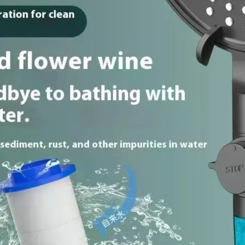 Set Shower Head Replacement PP Cotton Filter Water